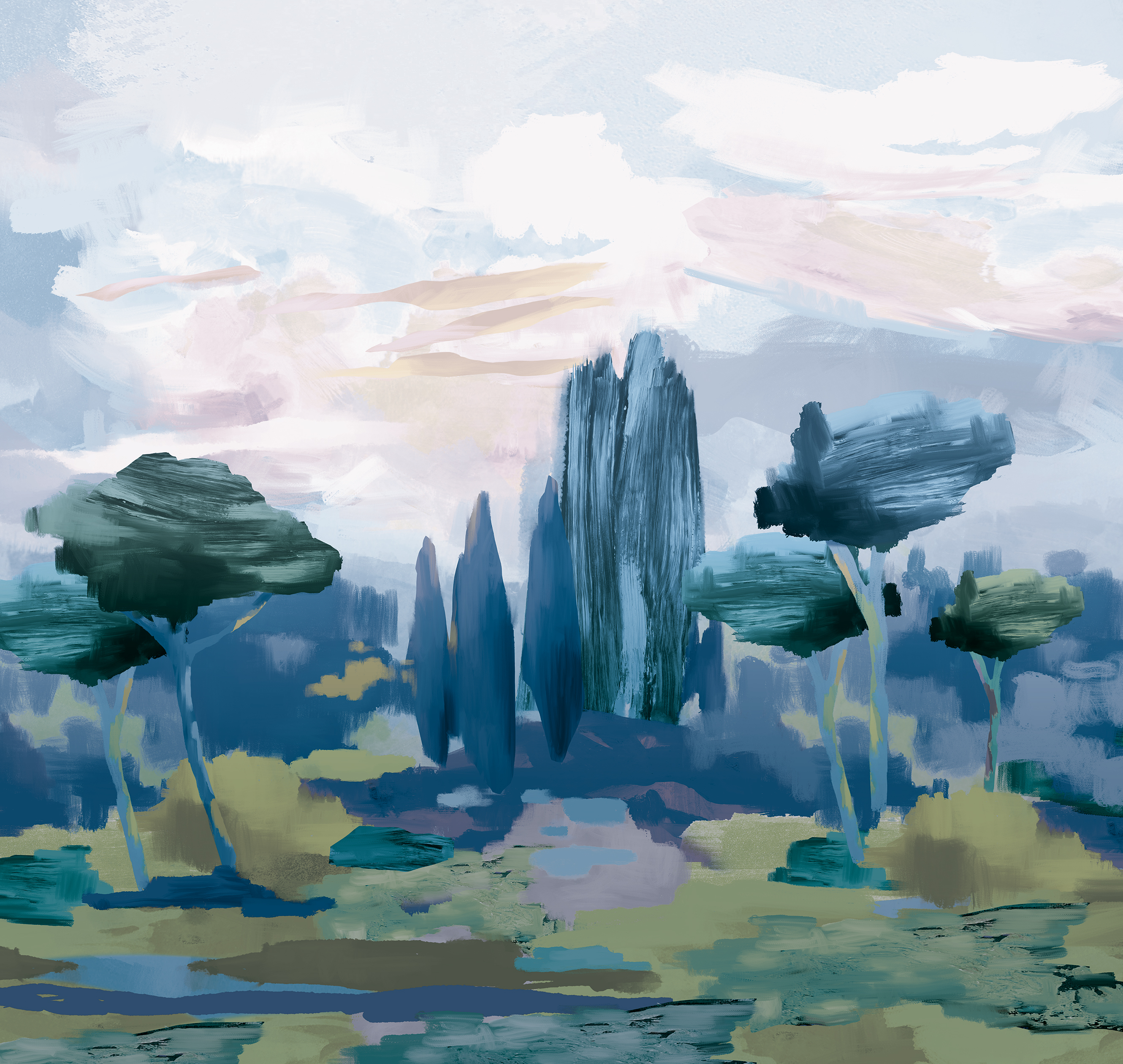 Панно Loymina Пейзаж 2 Средиземноморье ART15 006 3×4 Панно Loymina Пейзаж 2 Средиземноморье ART15 006 3×4